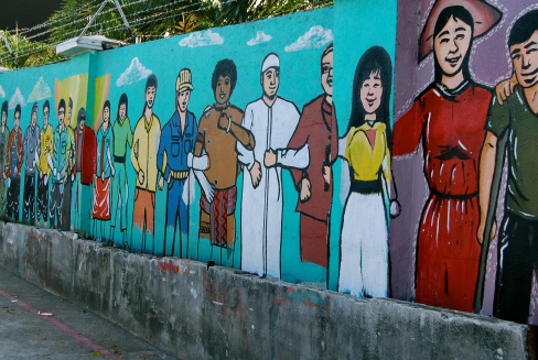 Longest Peace Mural in Edsa
