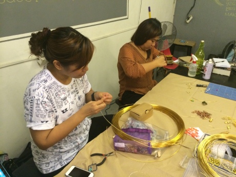 Wire Jewelry Making @ Craft Manila